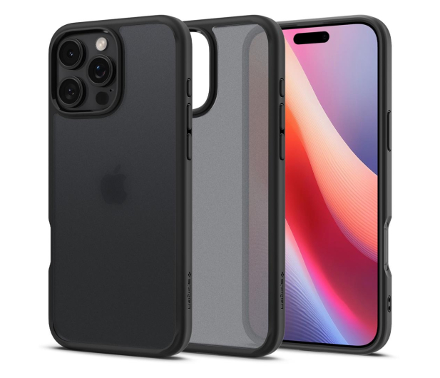 SPIGEN Ultra Hybrid do iPhone 16 Pro Max Frost Black ACS07995 - 1279615 - zdjęcie 5